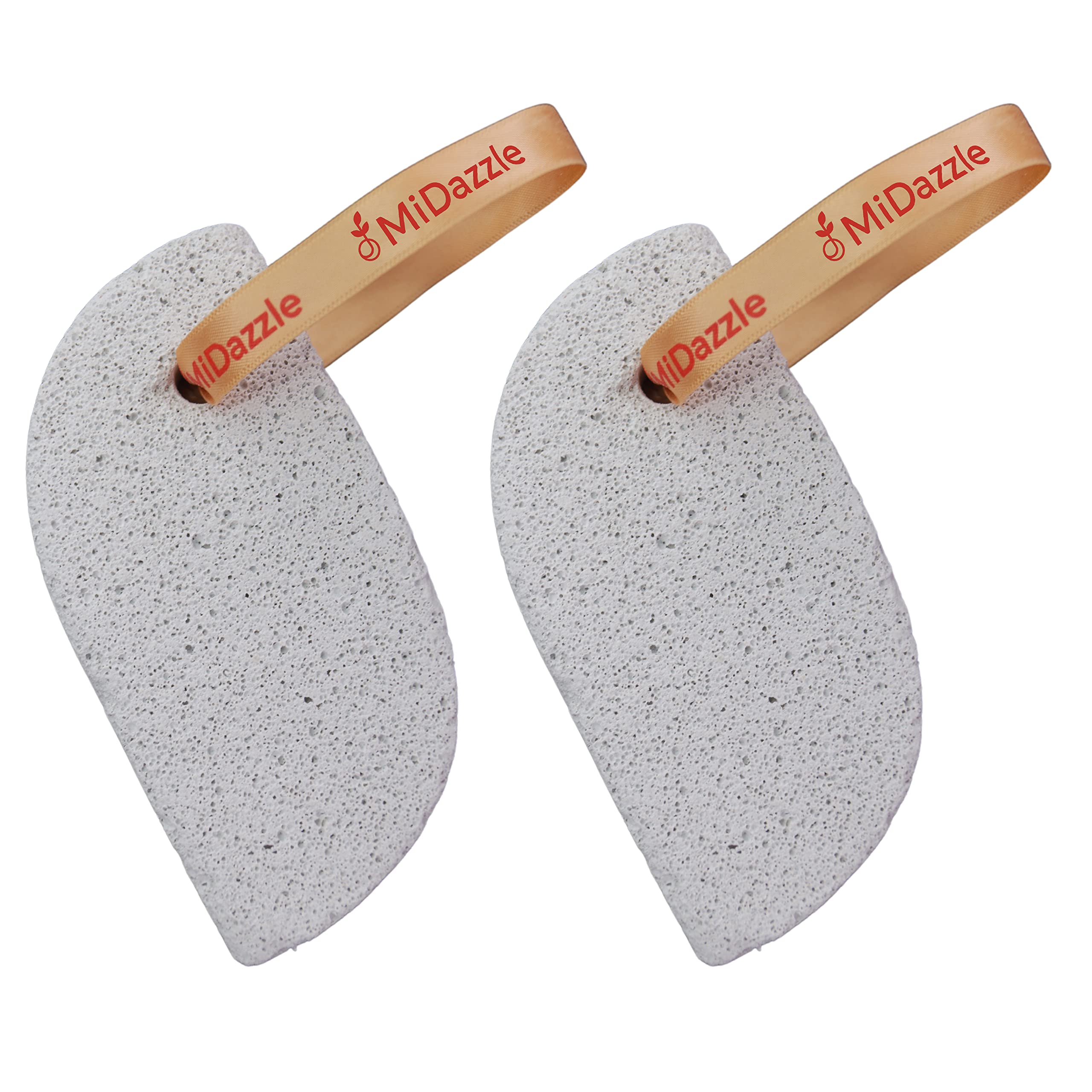 Midazzle Leaf Shaped Pumice Stone - Medium (White) - Pack of 2-picture-41