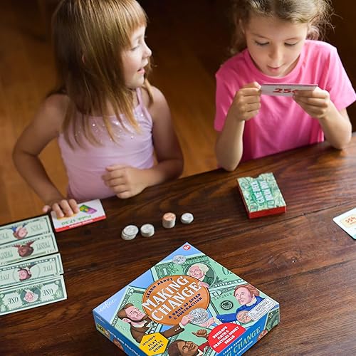 Miniatura 5 de eeBoo Juego de hacer cambios, desarrolla habilidades matemáticas y prácticas de dinero, juego educativo que permite que se formen habilidades,