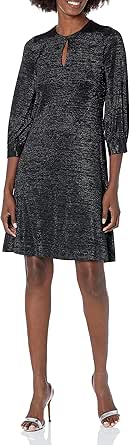 Mamatayoe Vestido Farándula Para Mujer, Manga Tres Cuartos, Escote