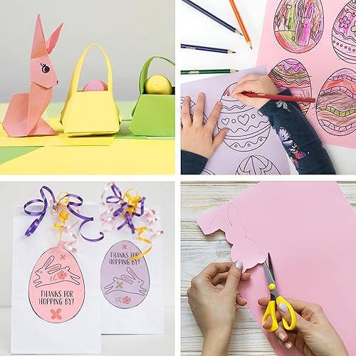 Miniatura 8 de PrintWorks - Papel de Pascua de 8.5 x 11 pulgadas, 300 hojas, 5 colores pastel surtidos, 30% reciclado, ideal para proyectos escolares y