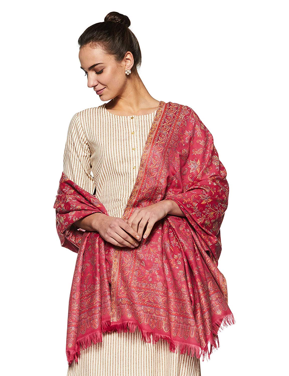 weavers villa Women's Shawl, 100cm x 200cm-picture-37