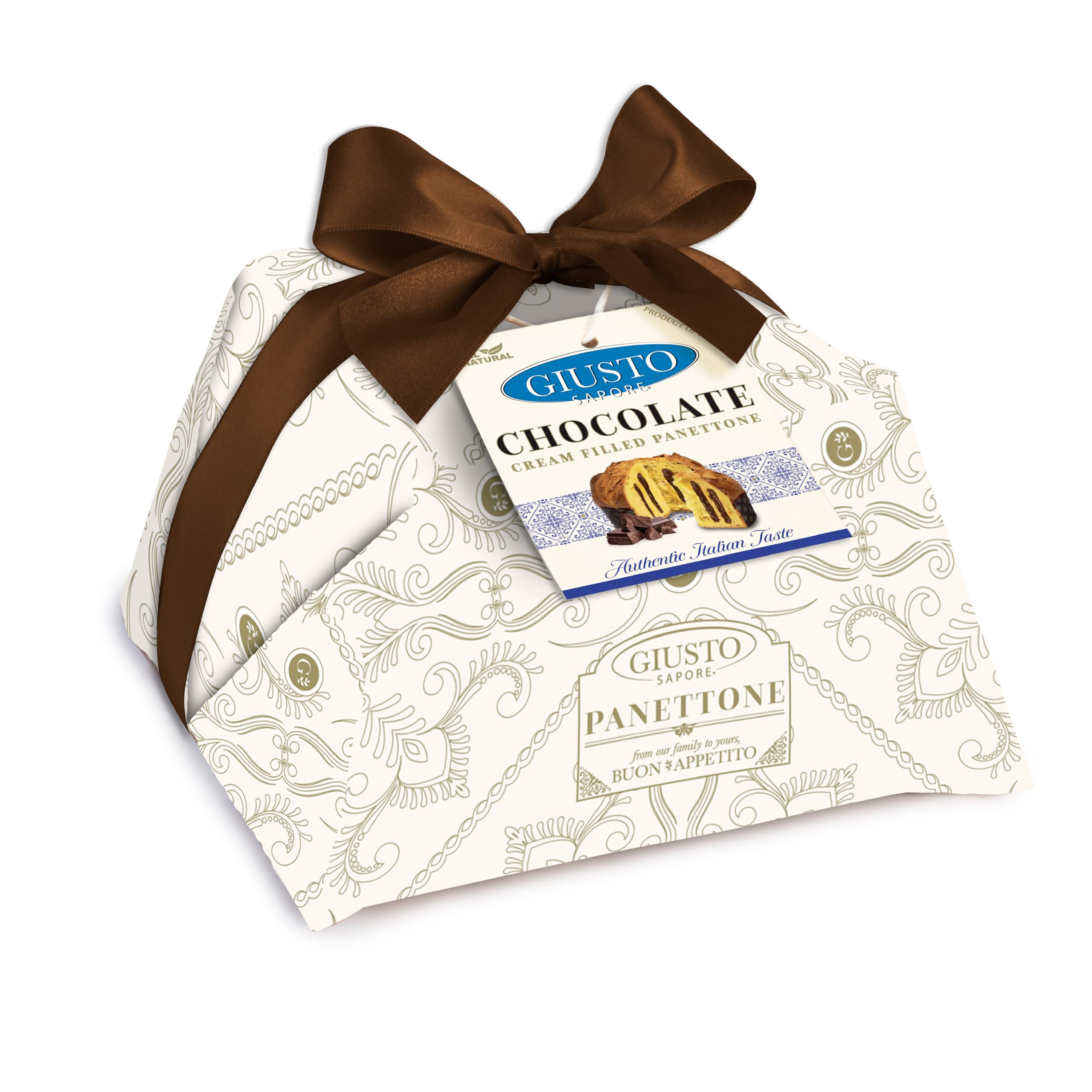 Amazon.com: Giusto Sapore Authentic Italian Panettone Filled with
