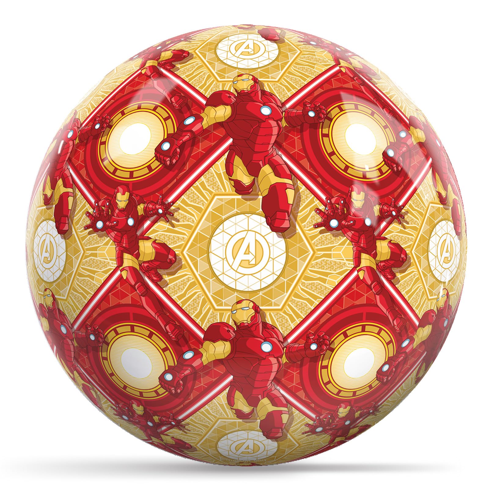 KR Strikeforce Marvel - Avengers - Iron Man Pattern 8lb Bowling Ball