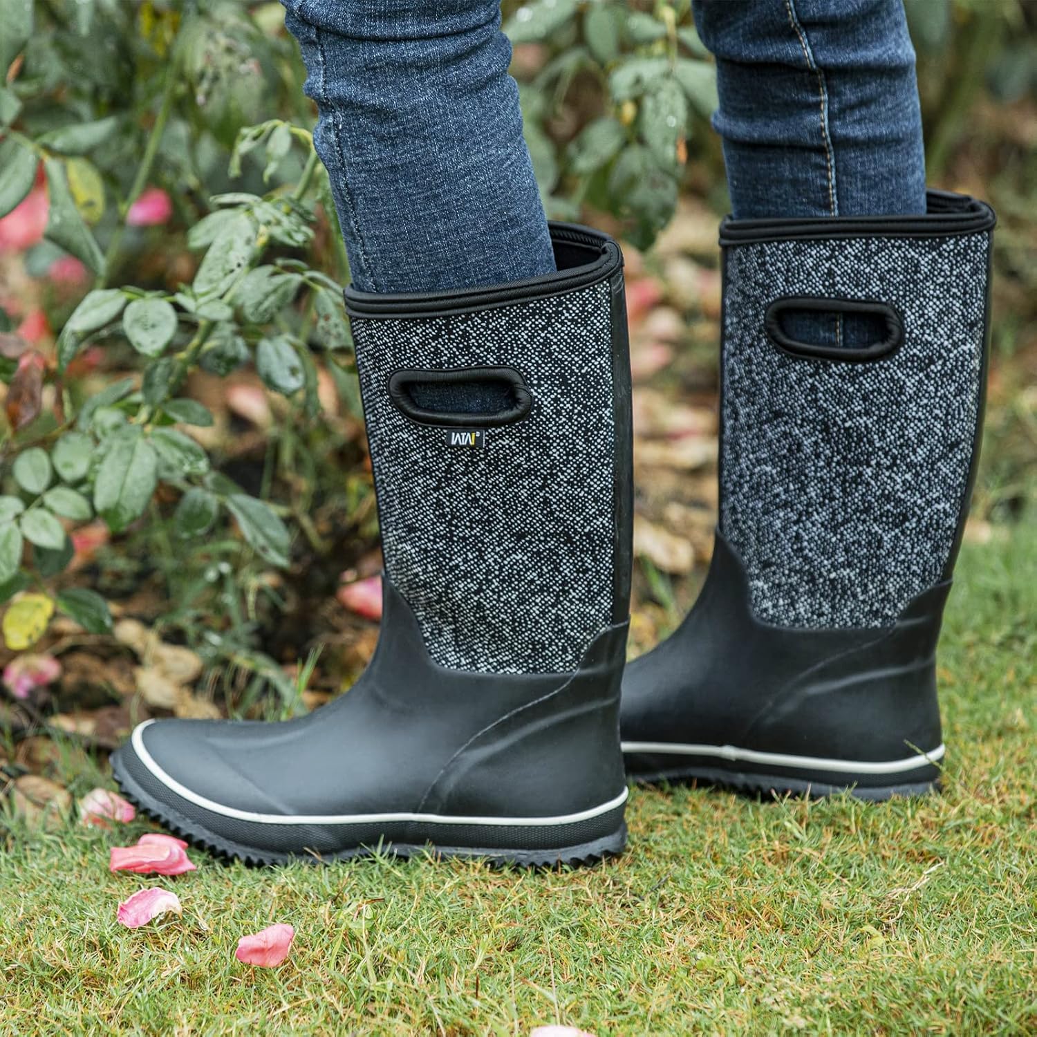 Rubber Neoprene Snow Boots Winter 