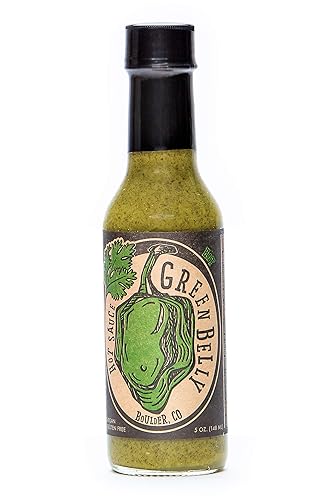 Miniatura 3 de Green Belly Paquete variado de salsa picante - Salsas picantes inspiradas en Guatemala para huevos, tacos, pescado, carnes y todo lo genial - 3