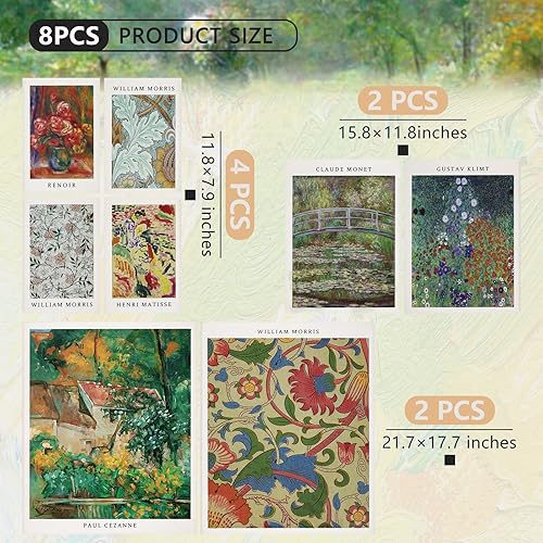 Miniatura 5 de 8 paneles acústicos artísticos, autoadhesivos, paneles de pared insonorizados, decorativos famosos paneles de absorción de sonido, tratamiento