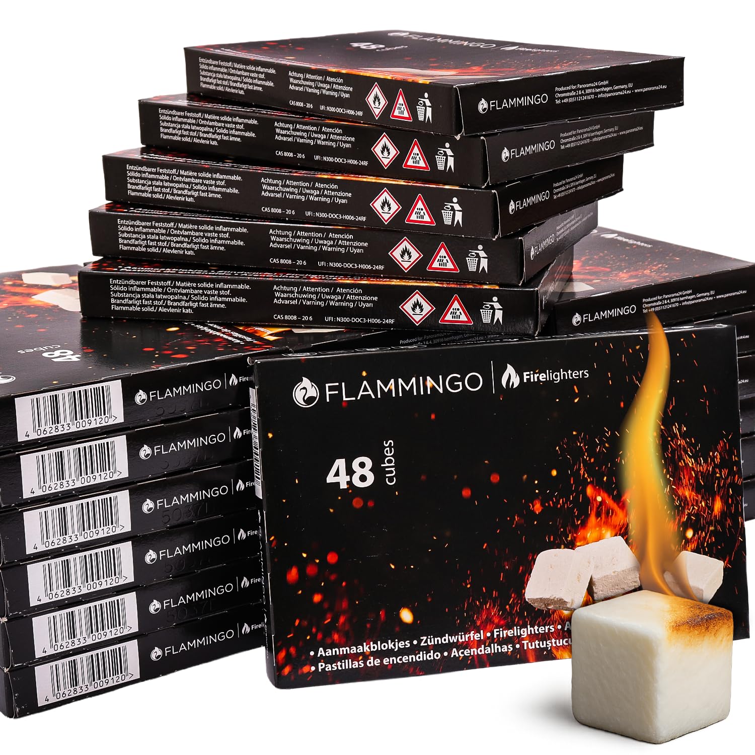 Belko 1152x Anzündwürfel Allume-feu pour cheminée Allume-charbon pour barbecue Allume-feu pour four (allume-feu pour four, aide à l'allumage)