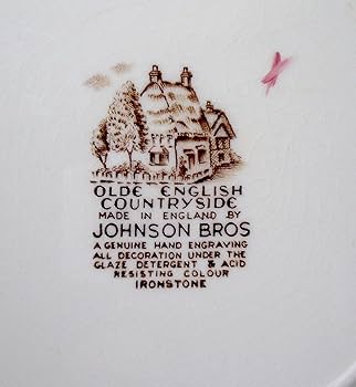 Amazon.com | Johnson Bros OLDE ENGLISH COUNTRYSIDE BROWN