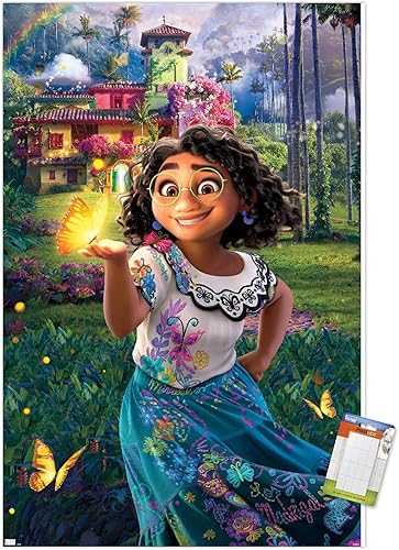 Trends International Disney Encanto - Póster de pared de una hoja, 22.37 x 34.00 pulgadas, paquete de póster y montaje