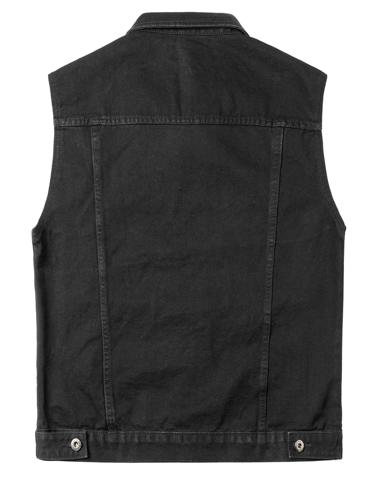 Chaleco Vaquero para Hombre Chaqueta Jeans sin Mangas Colete Motard Chaleco Tejano