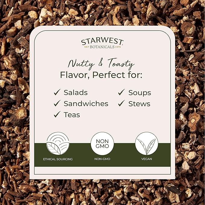 Té de Raíz de Diente de León Orgánico 4 oz miniatura 3