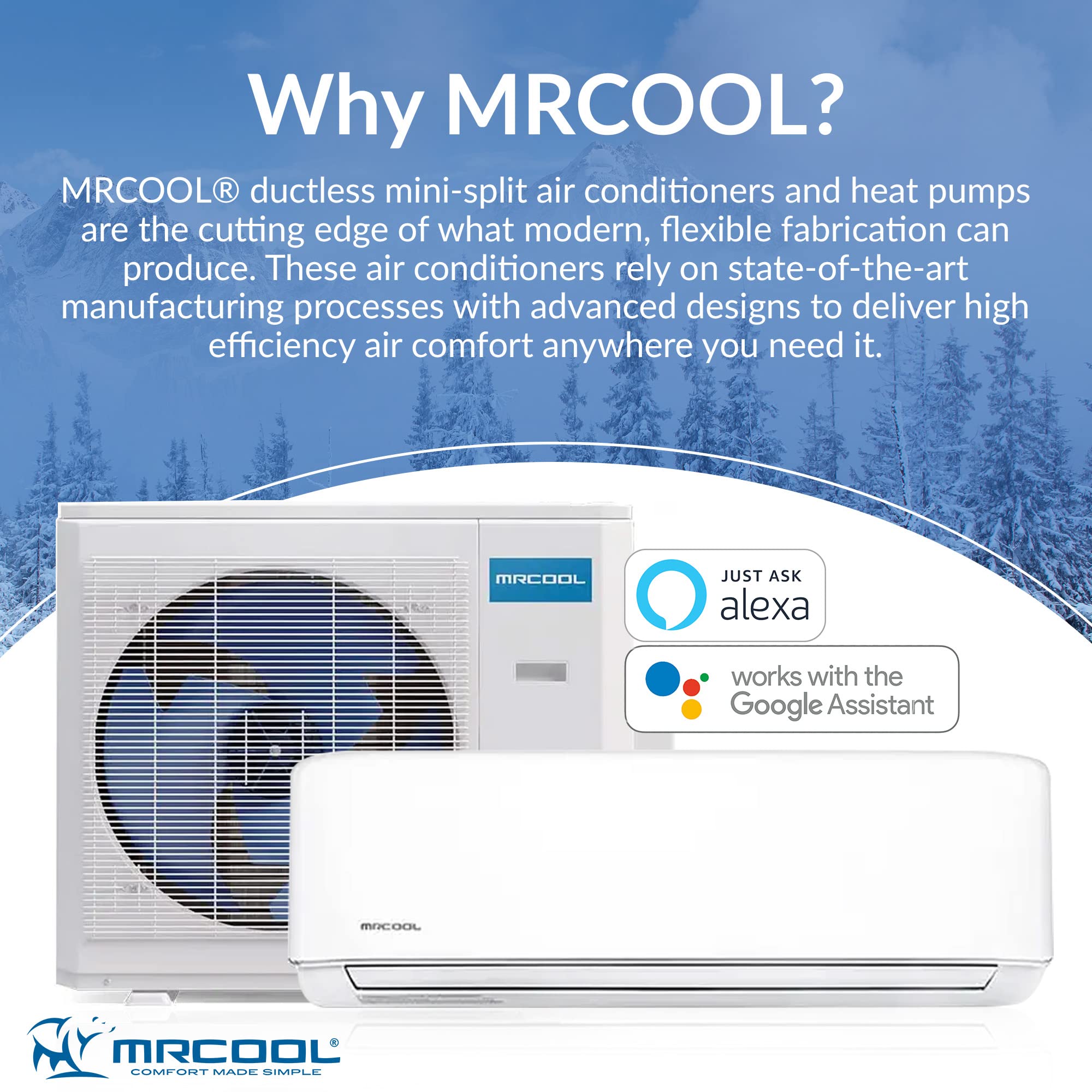 Amazon.com: MRCOOL DIYM227HPW01C07 DIY Series Dual Zone Ductless Mini Split  Air Conditioner and Heater, White : Tools u0026 Home Improvement