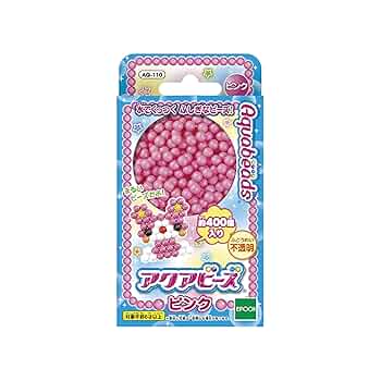 ビーズ(ピンク) エポック社 AQ110ﾋﾟﾝｸ AQ-110 アクアビーズアート☆ ピンク
