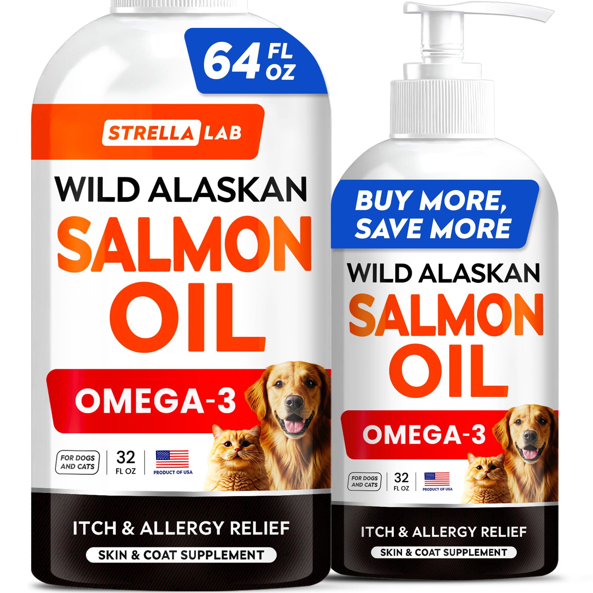 STRELLALAB Wild Alaskan Salmon Oil