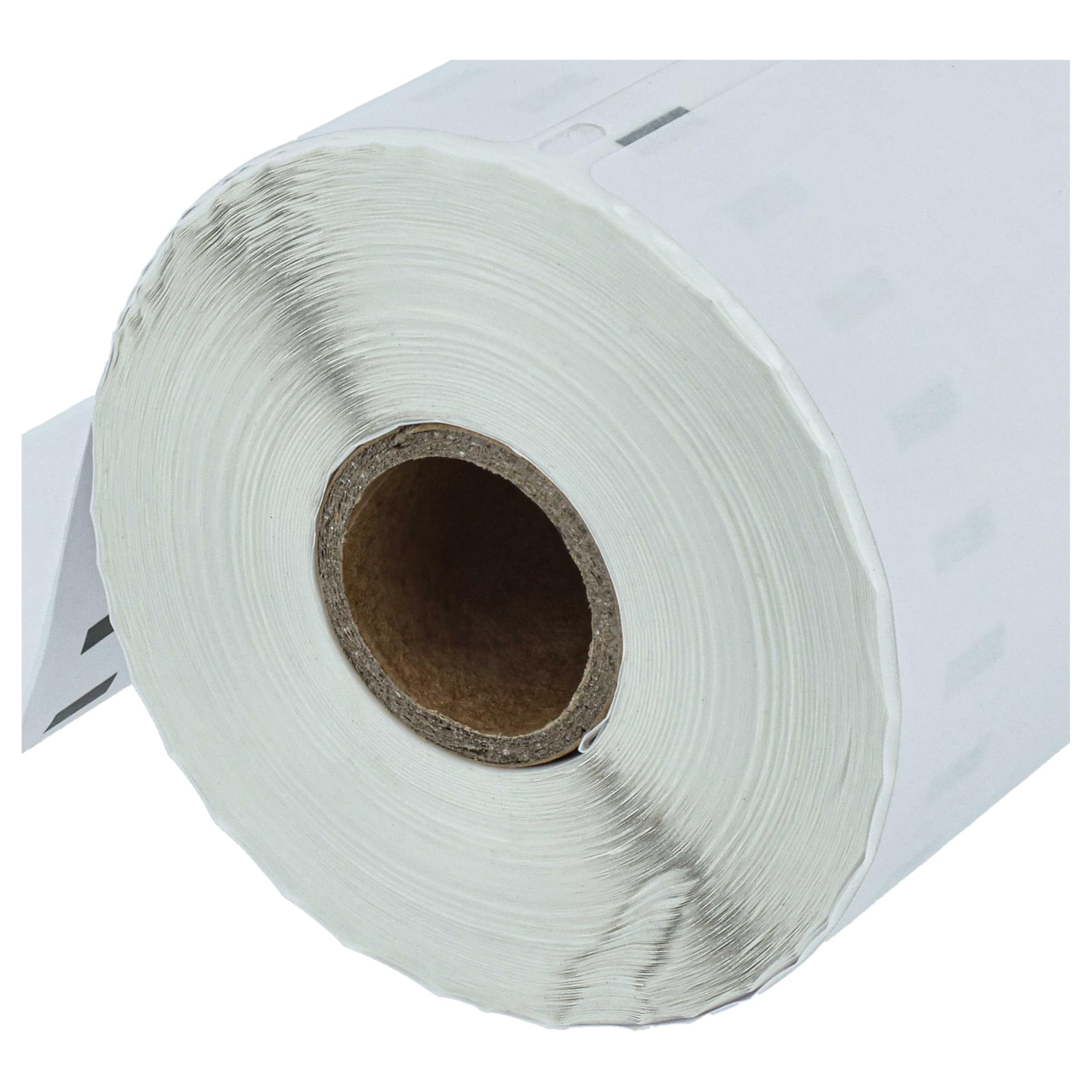 vhbw 10x rotolo etichette 104mm x 159mm (220 etichette) sostituisce Dymo S0904980 per etichettatrice bianco