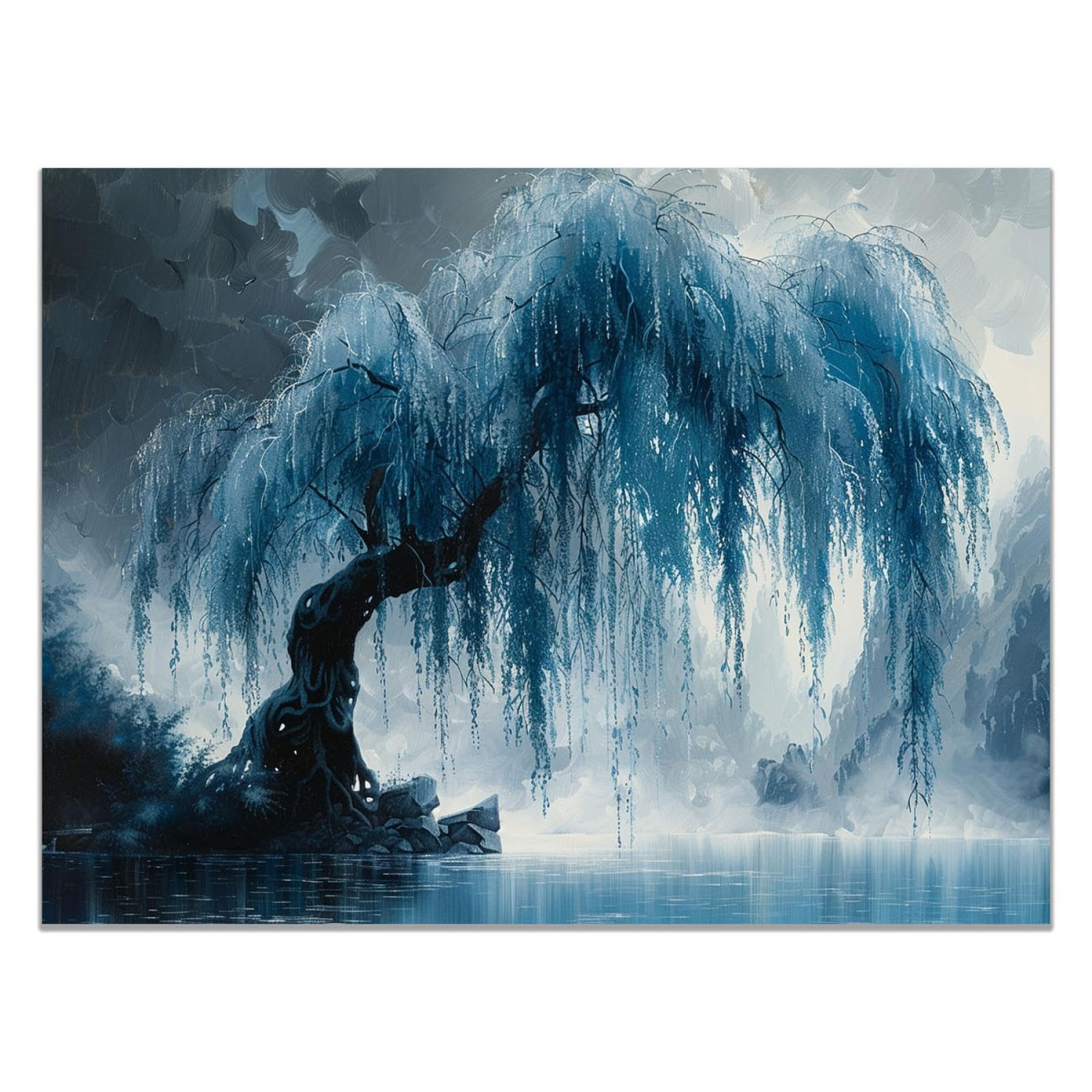 Tableau chambre enfant arbre de vie pour apaiser l'espace
