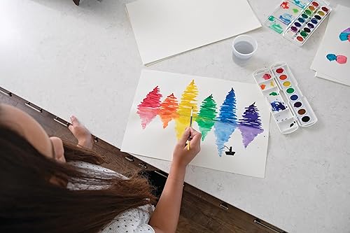 Vista 12 de Prang Juego de pintura ovalada para acuarela, 8 colores surtidos, 1 unidad