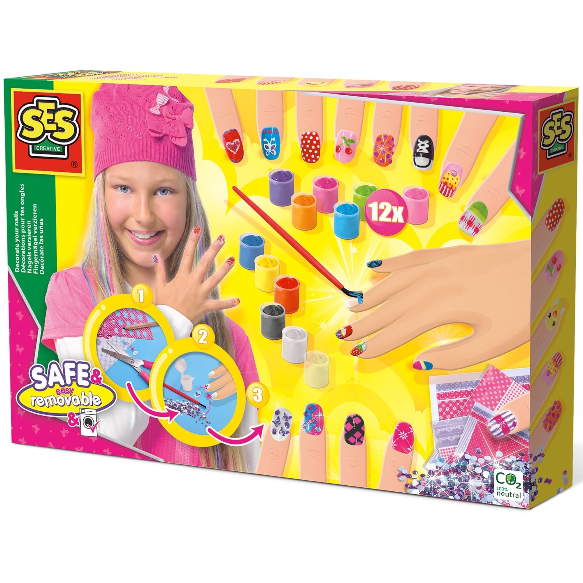 SES CreativeMake Your Own Nail Polish Craft Kit (6 Pieces)