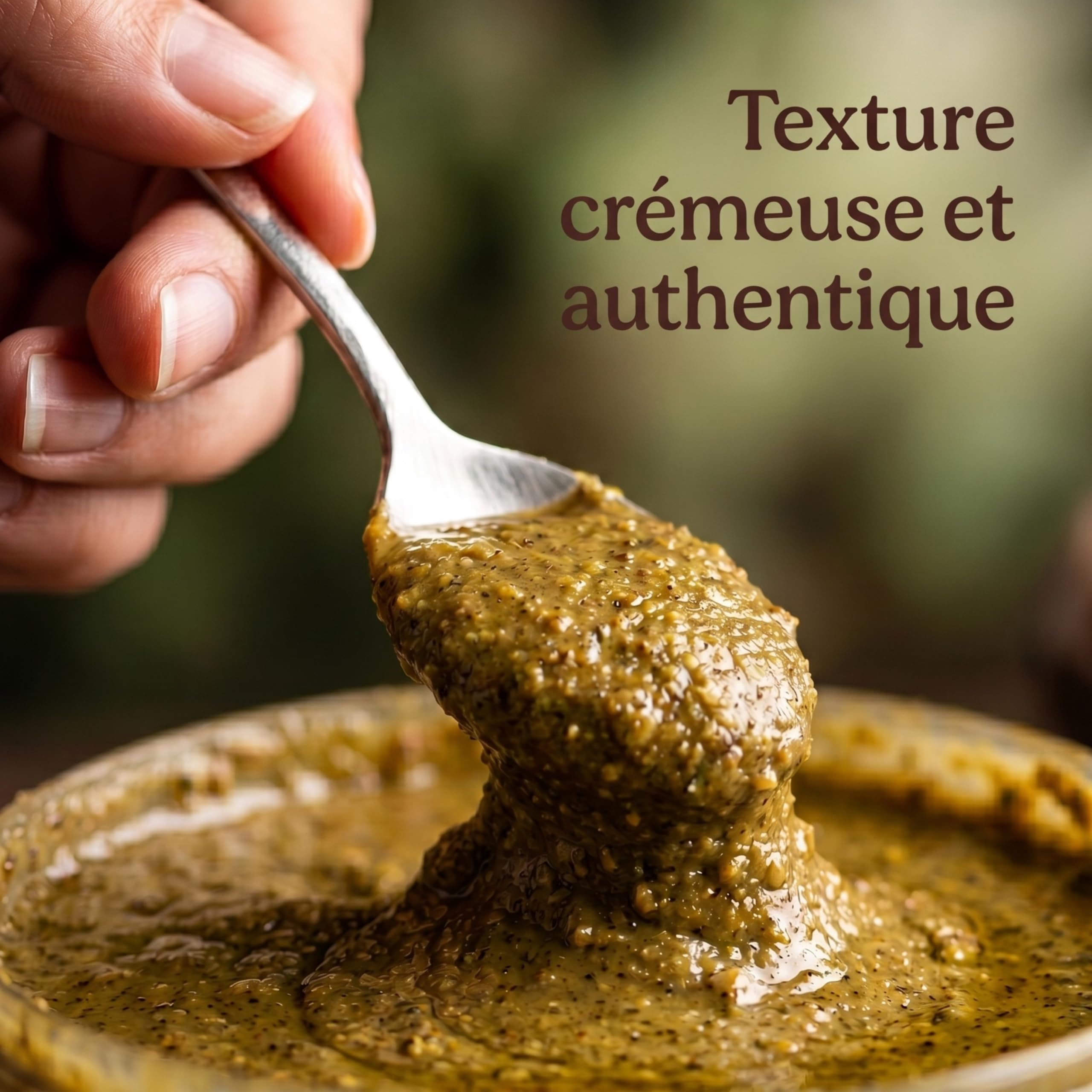 Crème 100% De Pistache Pure Naturelle Pâte De Pistache Vegan Texture Onctueuse Idéale Pour Desserts Et Recettes Gourmandes Source De Protéines Sans Sucre Ajouté Ni Additifs Aliment Sain (250 gr)