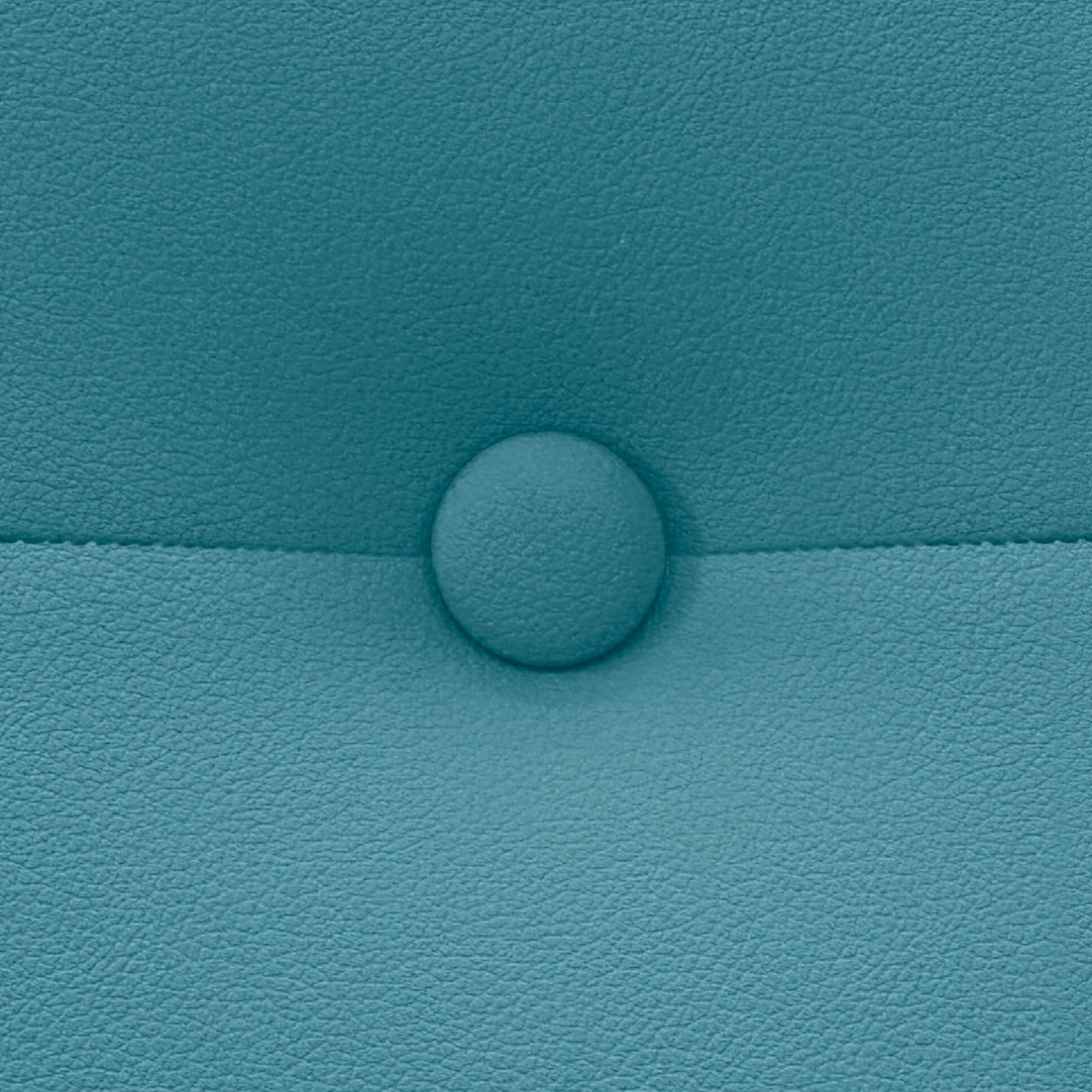 DHOME Testiera in ecopelle o tessuto Aqualine Pro Dual divisa in 2 pezzi, rivestimento di alta gamma, testa imbottita (ecopelle, turchese, 180 cm doppio letto 180/190 cm)