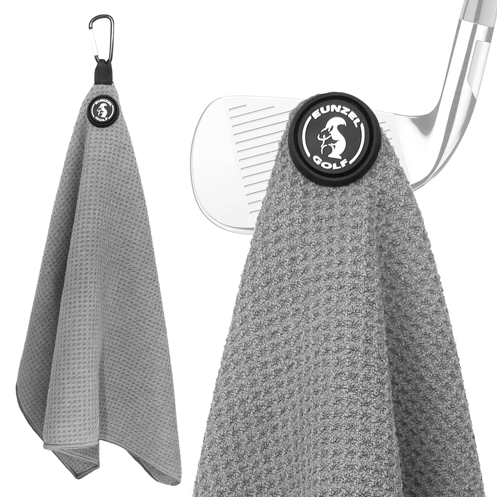 Amazon.com : Eunzel Magnetic Golf Towel, Microfiber Waffle Golf