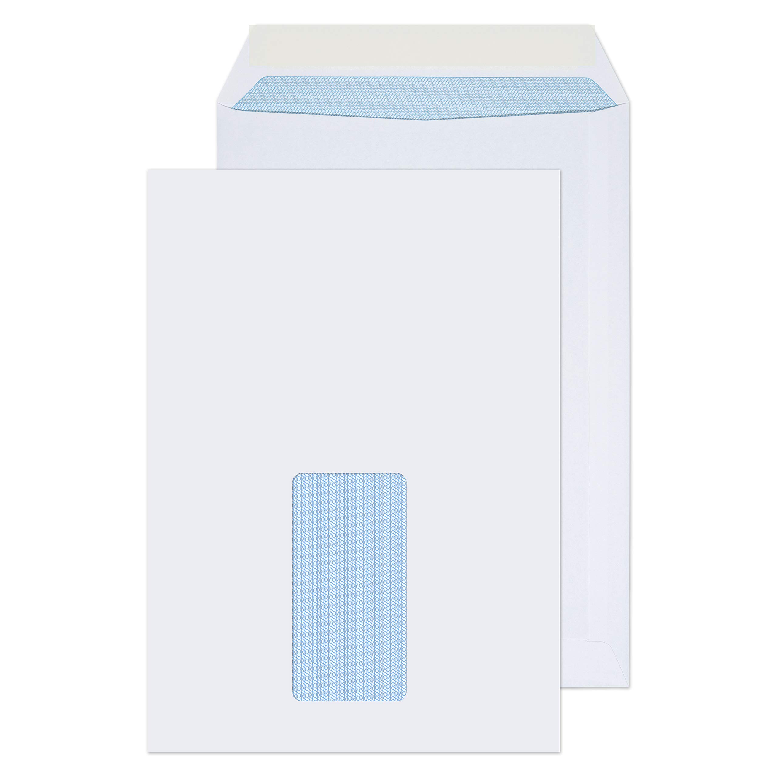 Blake Purely Everyday - White Envelopes C5 Window (229 x 162 mm) - Pack of 500 - Weight GSM - Peel and Seal C5 Envelopes 9 x 6.4 Inches - Sustainable FSC Certified - Office Business Supplies (33084)