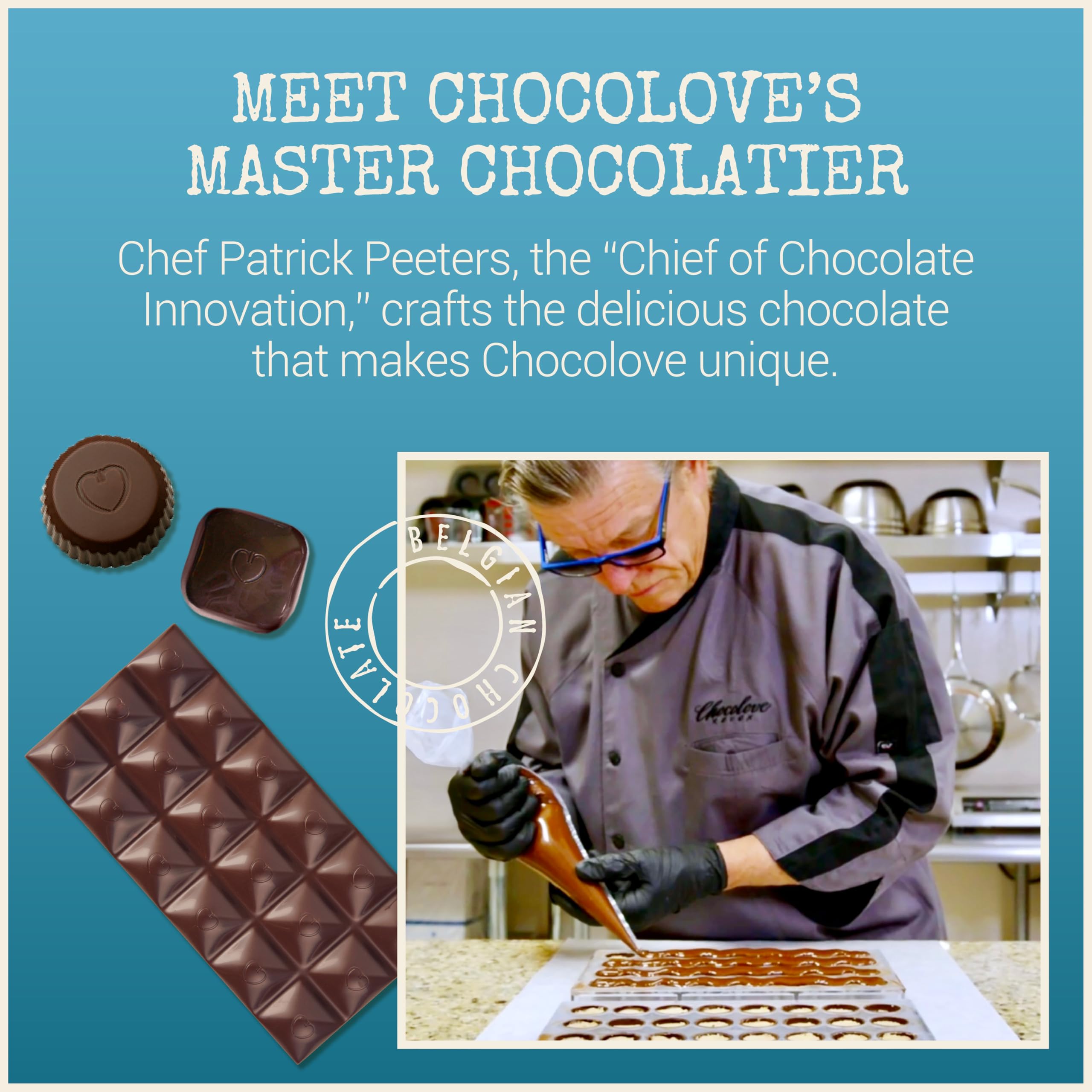 Amazon.com : Chocolove Hazelnut Truffle in Milk Chocolate Bites