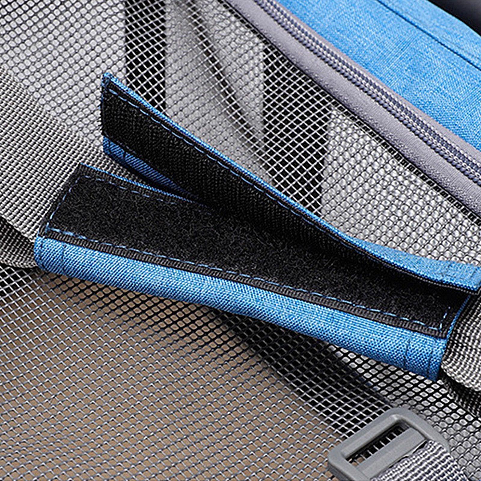 Transport pour Chat Sac de Aéré jusqu'à 9 kg | Sac de Transport pour Chat Pour en Avion, Voiture, Camping, Randonnée, Moto