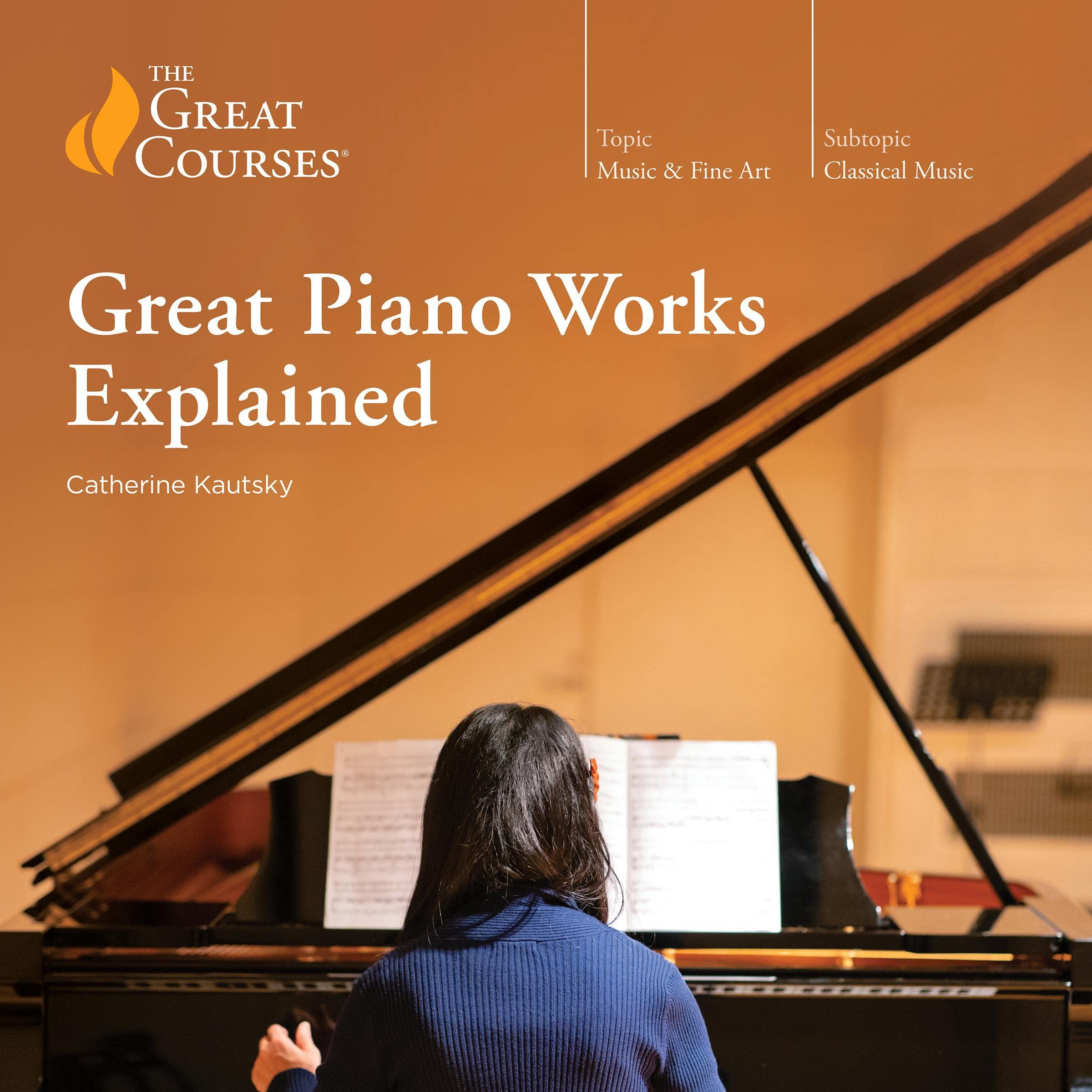 Cover art for Great Piano Works Explained