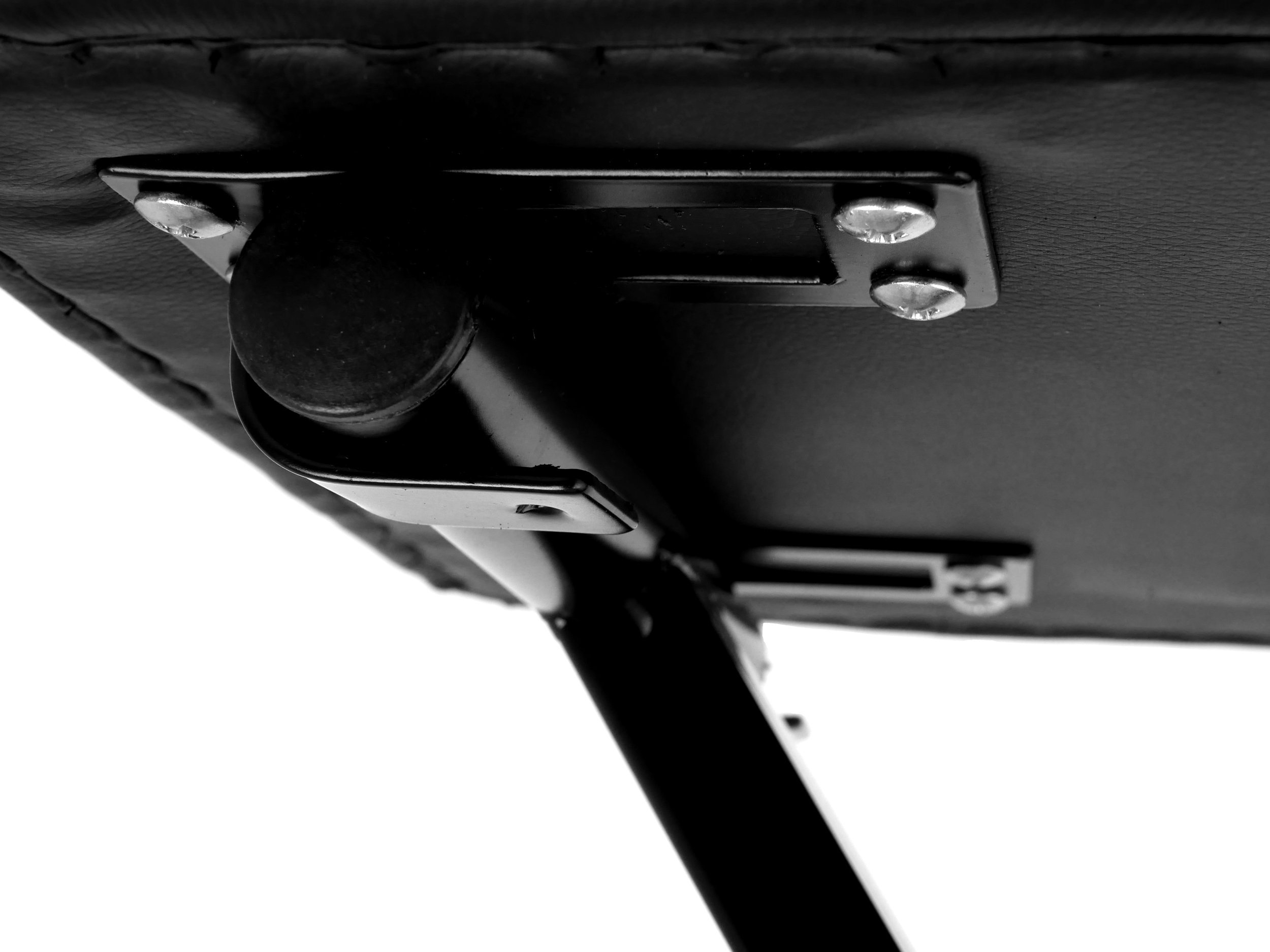 CASCHA Panca per tastiera, regolabile in altezza, ripiegabile, rivestimento in similpelle nobile