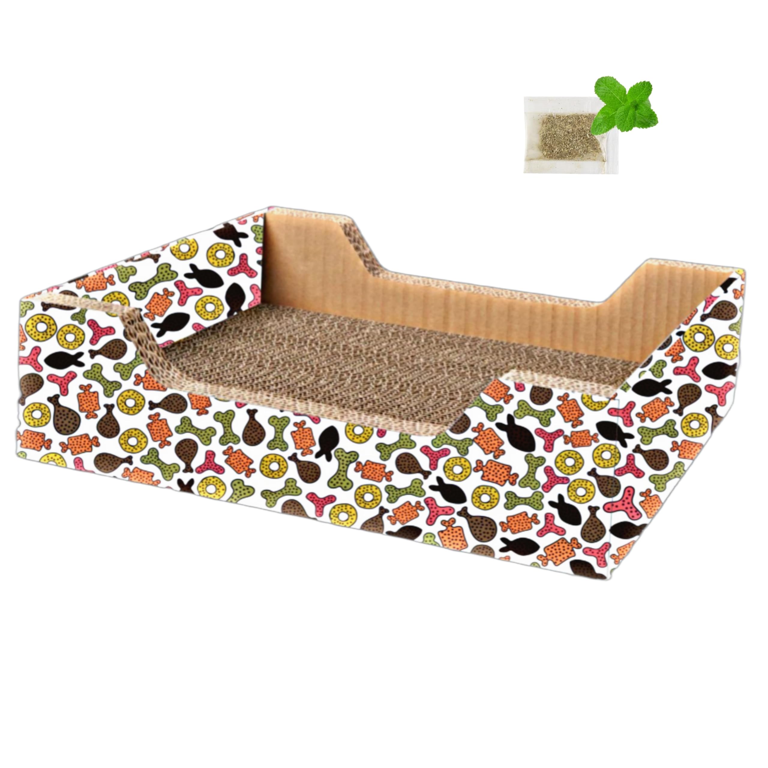 MUNCHOS MBB-08 Sofa Shape Cat Scratcher Cardboard Scratching Pad Recyclable Corrugated Scratch Toy, for Cats, Large (B0CP4Y7BRX) Amazon Price History, Amazon Price Tracker