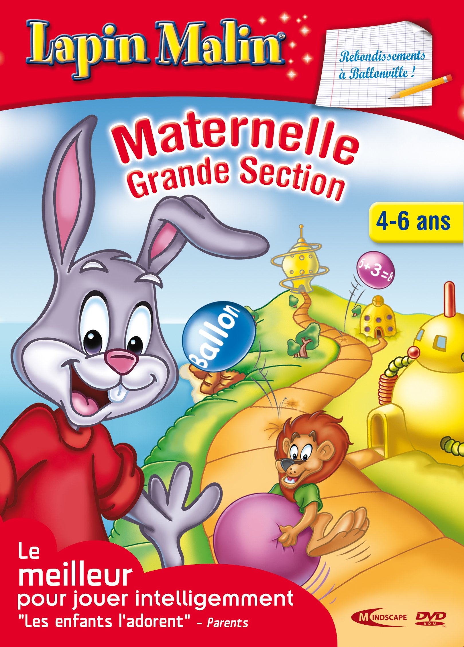 Lapin Malin Maternelle 3 - Rebondissement aballonville 4-6 ans (vf - French software)