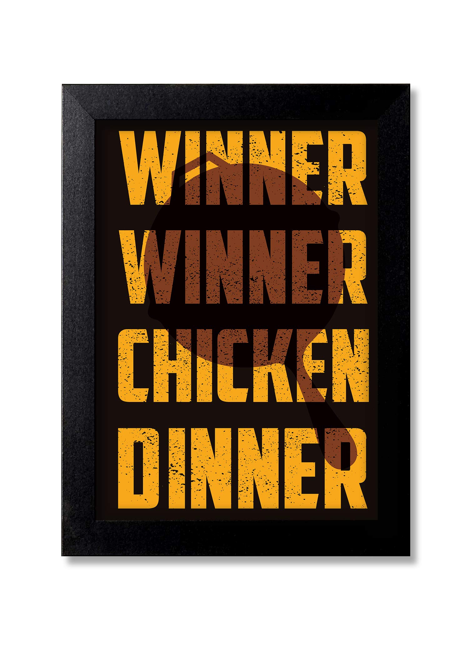 Blue Nexus PUBG Posters Wall Poster with Wall Frame Wall Stickers Room Art Poster Painting Collection|(Get 25% Off on Buying More Than 1 Any Products:Check Offer Section)_BNWPC82