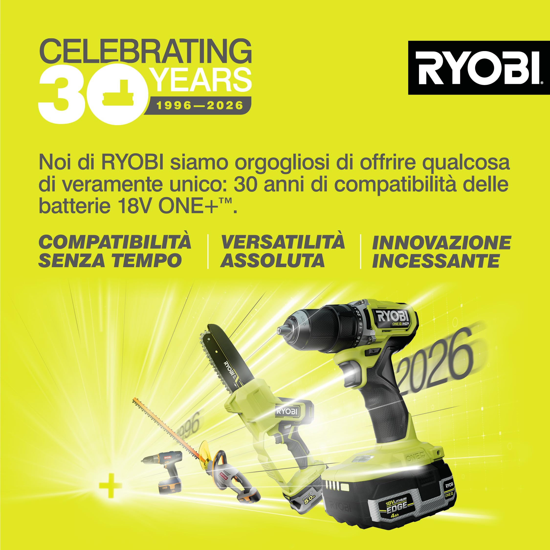 Ryobi R18CSP-0 Sega Circolare a Batteria 18V ONE+, Batteria Non Inclusa, Diametro Lama 150mm