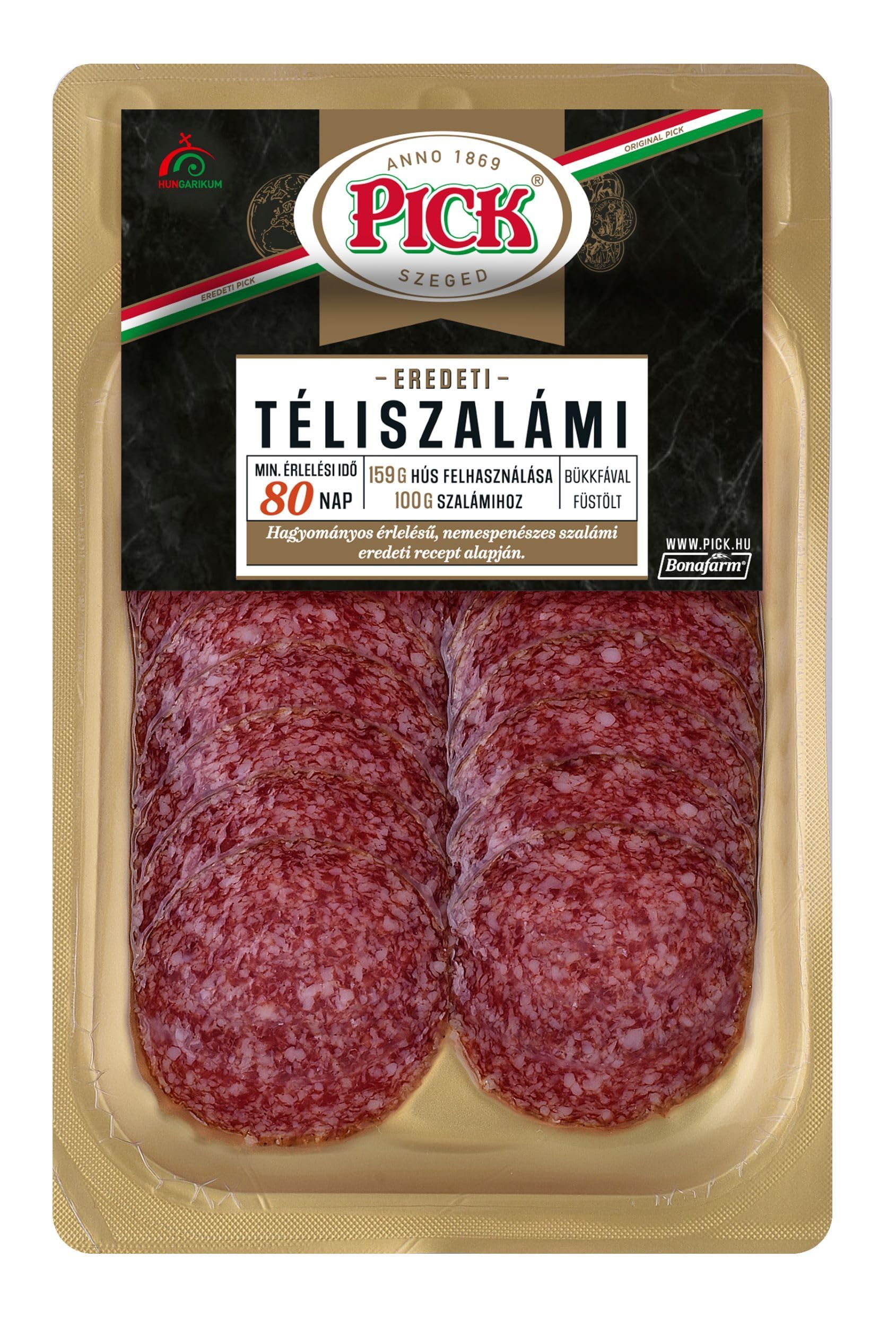 Pick Salami original húngaro cortado, pack ahorro 5 x 70 g