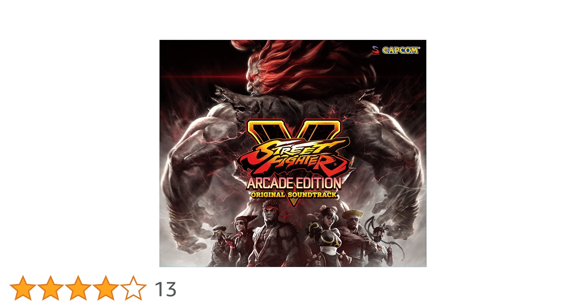 ストリートファイターV アーケードエディション サウンドトラック 帯付き CD Amazon.co.jp: ストリートファイターV アーケードエディション