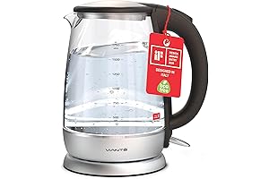 Vianté Electric Glass Tea Kettle: The Epitome of Elegance and Functionality