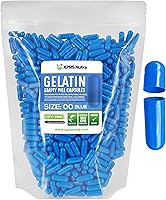 Vista 27 de XPRS Nutra Size 00 Empty Capsules - 500 Count Empty Gelatin Capsules - Pill DIY Capsule Filling - Fillable Pill Gel Caps for Do-It-Yourself Multi