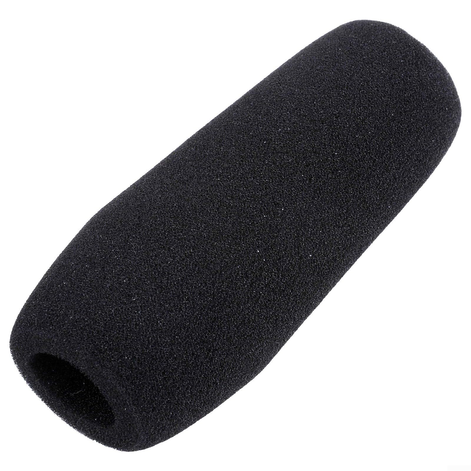 Microphone Windscreen Sponge Cover For Mic Long Interview Camera Mic(12CM)