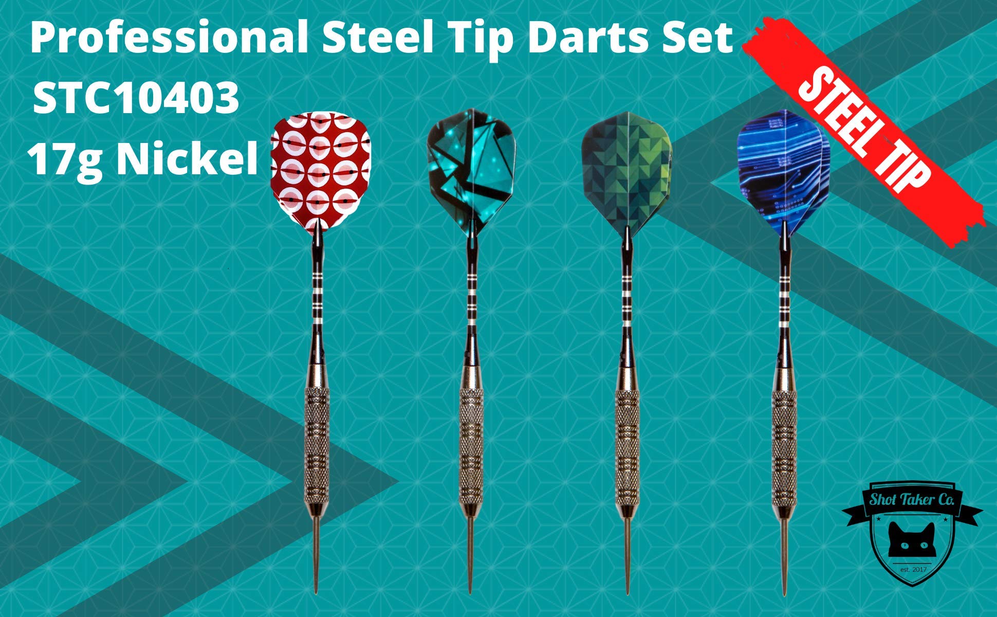 Amazon.co.jp: プロフェッショナルスチールチップダーツ 12個セット