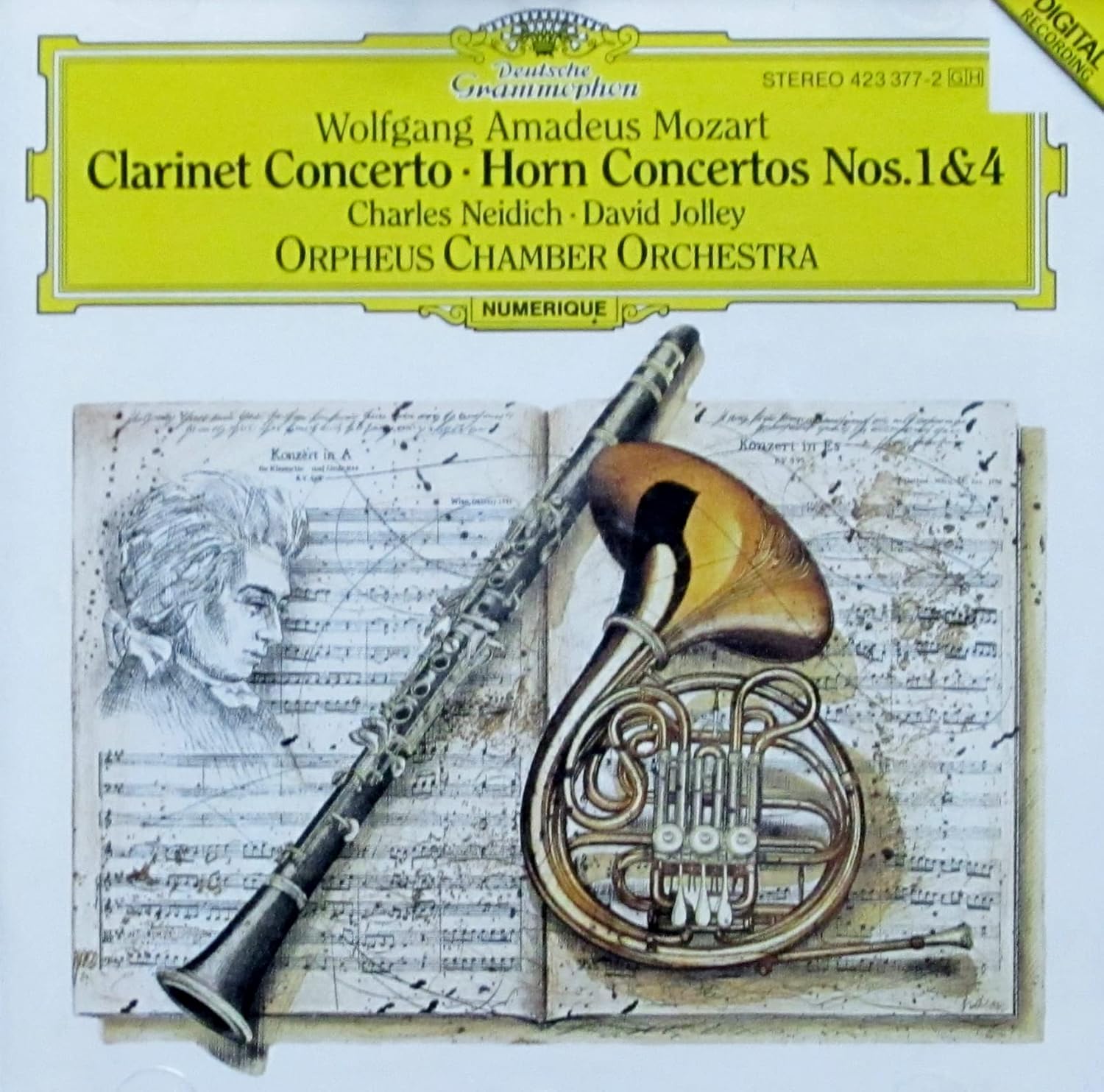 Mozart Concerto; Horn Concertos Nos. 1 & 4 CDs y Mozart Concerto; Horn Concertos Nos. 1 & 4 CDs y