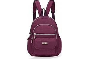 Mini Nylon Women Backpack - Your Daily Essential