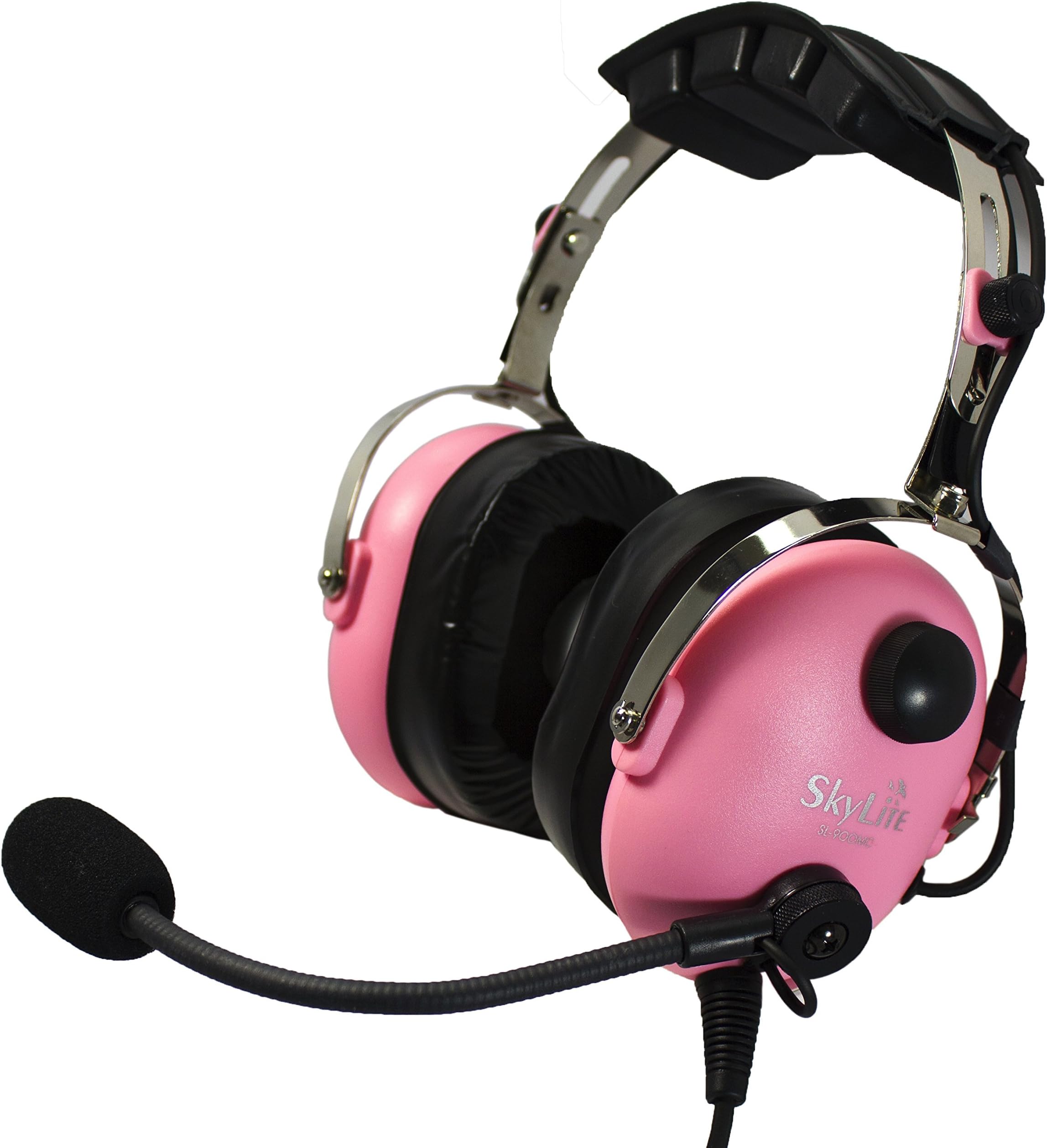 SkyLite SL-900MC Children Aviation MP3 Headset (Pink)