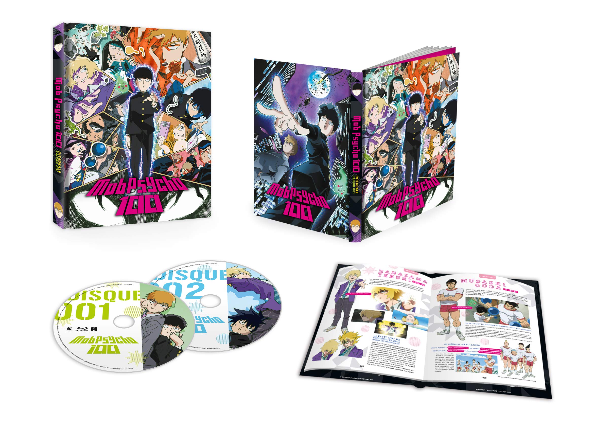 Mob Psycho 100 - Intégrale Saison 1 [Édition Collector] [Blu-ray]
