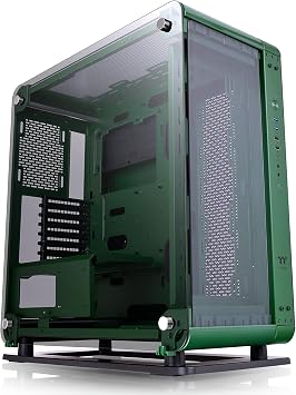 Thermaltake Core P6 TG Racing Green Edition Convertible ATX Mid Tower Full Modular Computer Case Tt LCS Certified CA-1V2-00MCWN-00
