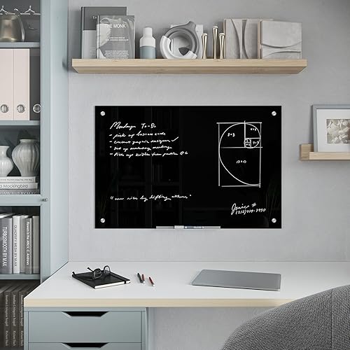 Miniatura 6 de Superficie negra U Brands, sin marco, Negro