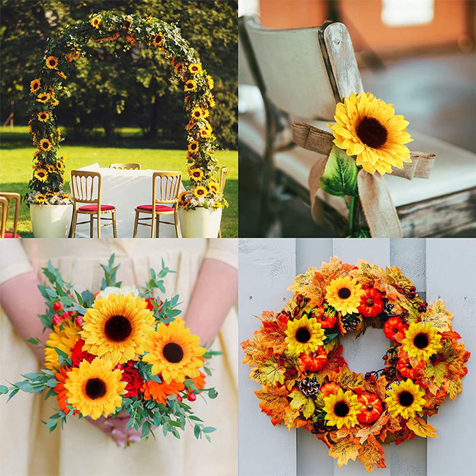 zijden bloemen decoratie voor doe-het-zelf knutselen