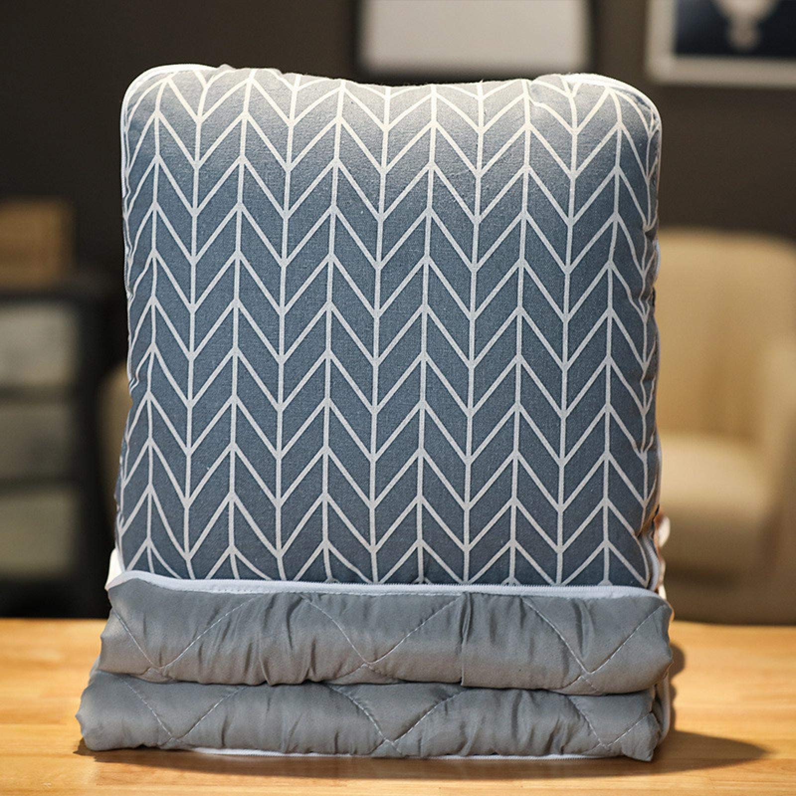 OIFAODAO Blanket pillow, 2 In 1 Cushion Throw Pillows,travel pillow blanket, in,Easy to carry,Summer Bedding Pillow Quilt Dual