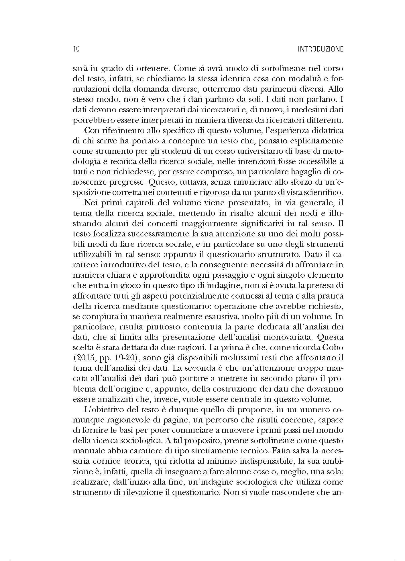 Fare domande e ottenere risposte. Il questionario nella ricerca sociale