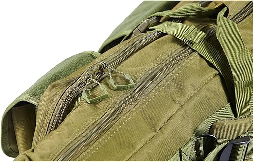 Miniatura 4 de Lancer Tactical 1000D Nylon 42" Doble Airsoft Rifle Bag - Negro